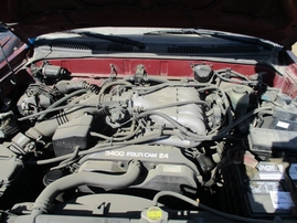 1997 TOYOTA 4RUNNER LIMITED BURGUNDY 3.4L AT 4WD Z16323